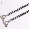 Fashion Elegant Crystal Bra Shoulder Lingerie Accessories Bra Straps Metallic Silver Plated