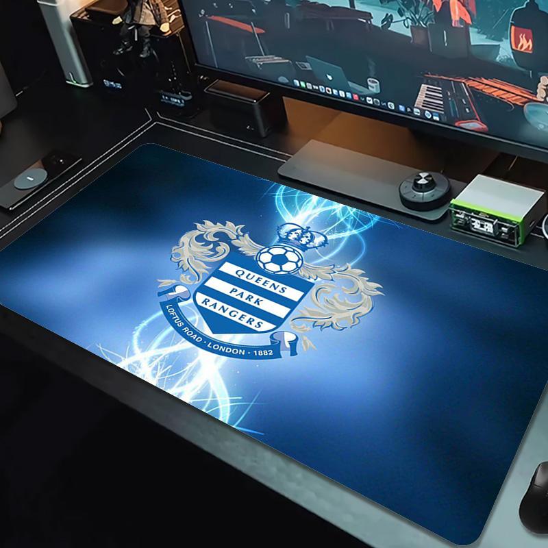 Queens Park Rangers Color Mouse Pad Large Gaming Table Cushion Non-slip Laptop Tablet Big Mousepad XXL Mat Mini PC Playmat With Lock Edge