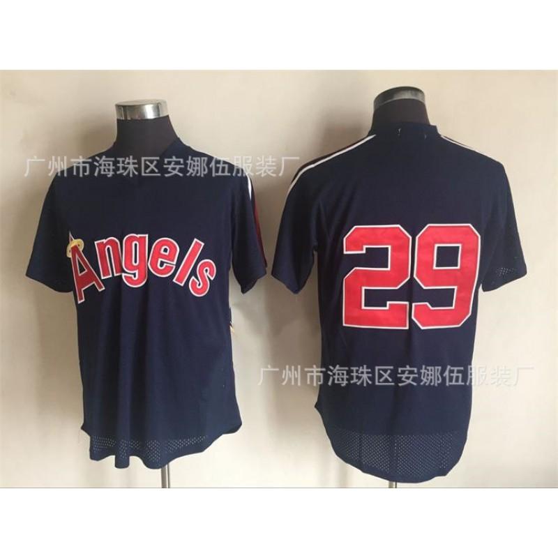 2026 Los Angeles Angels Retro Embroidered Baseball Jersey 44 29 27 Team Sports Basketball