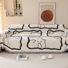 1pc Sofa Cover, Universal Sofa Slipcover For All Seasons, Non-slip Sofa Cover Blanket, Sofa Cushion Protective Cover, Suitable F