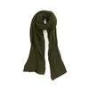 Autumn and winter new solid color mohair scarf men's and women's knitted monochrome thickened scarf shawl