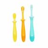 Pigeon Baby Toothbrush First Set 4/5 Months ~ Multicolor 3 Piece Assortment