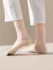Women's Warm Wool Mid-Calf Five-Toe Socks - Multi-Color, Thick, Cold-Resistant for Autumn and Winter