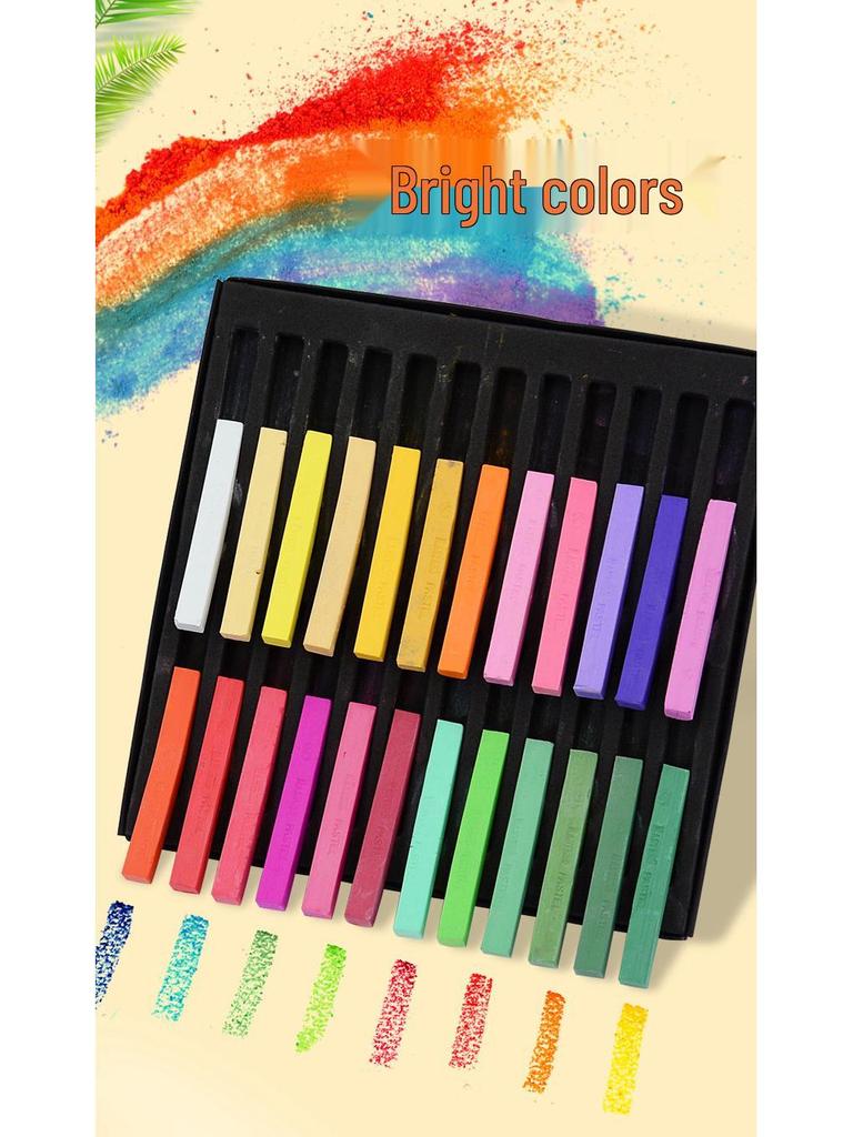 Brand Color Pastel Chalk Set – Professional Painting Sticks for Art, Blackboard & Newspaper.