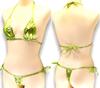 Micro Extra String Sexy Extreme Triangle B7RS Green F [Cat Select] Bikini, T-Back, T-Front, Small, Panties, Lingerie, Underwear, Cosplay, Swimsuit,