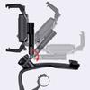Easy To Use Car Phone Holder Single Hand Operate Fast Install Removal Vehicle Mount ABS Bracket For Driving Safety