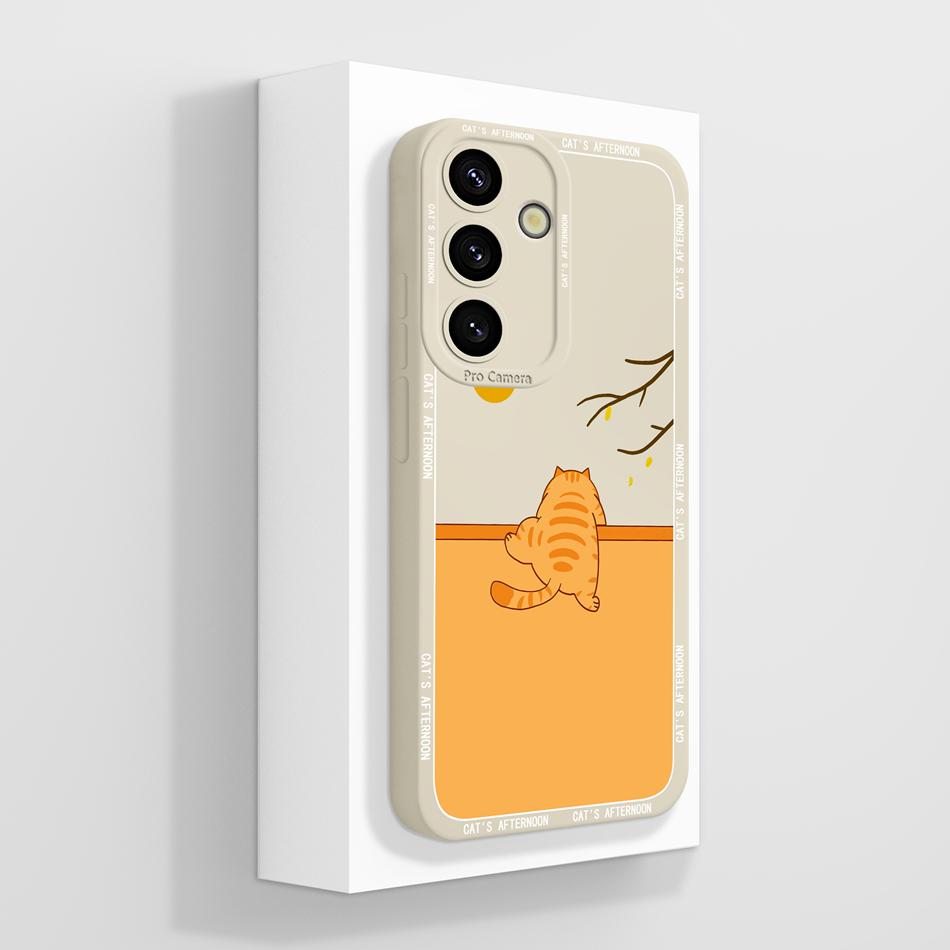 For Samsung Galaxy S25 Plus Ultra Case Cute Panda Premium Liquid Silicone Back Cover For Samsung S 25 Full Protection Soft Funda