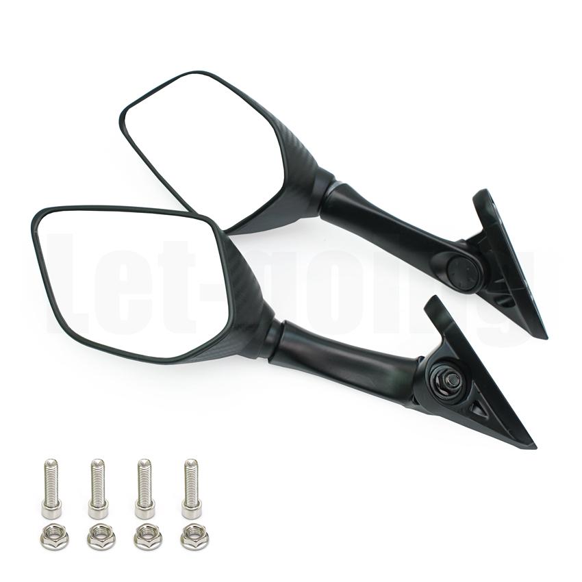 

Мотоциклетные зеркала R3, длинные или короткие боковые зеркала, зеркала заднего вида для слепых зон Yamaha YZF R3 R25 2015-2017 YZF-R3 YZF-R25