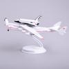Diecast 1/400 Scale Planes Buran Space Shuttle Large Transport Aircraft Display Aviation Collection Gift Replica Abs Material