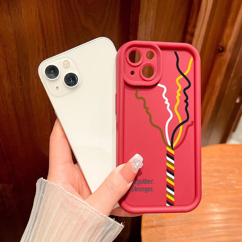 Coque de protection antichoc en silicone souple avec motif de dessin animé pour Huawei Honor Xiaomi Redmi Samsung