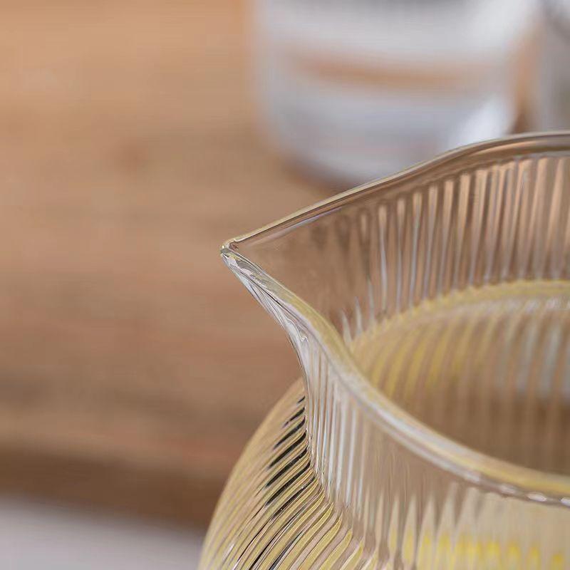 1500ml Glass Water Pitcher with Handle Lid Heat Resistant Cold Hot Kettle Water Cup Set Tea Pot Juice Jug Water Bottle Carafe