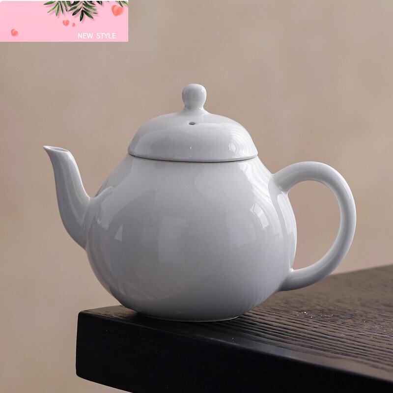 130ml Plant Ash Handmade Teapot Household Simple Filter Teapot Boutique Pot Tea Maker Kettle Cafes Accessories Ornaments Gifts