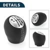 TUCKBOLD Manual Gear Shift Knob for Renault Clio Ergonomic Design 6-Speed 2005-2014 (1pc) -