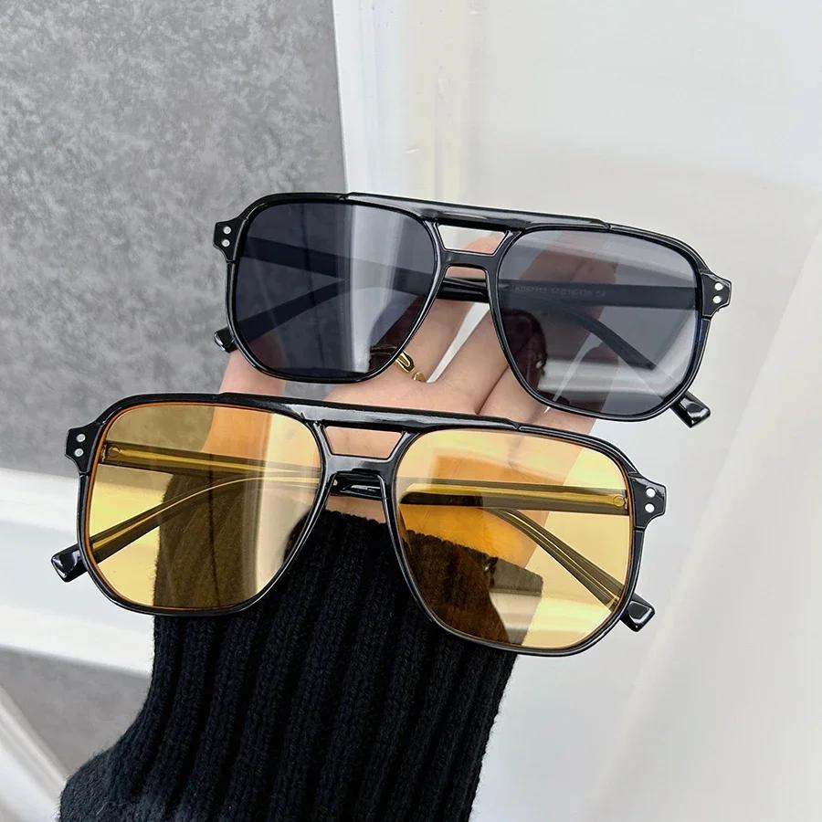 Casual Square Sunglasses Women Men Classic Sun Glasses Female Male Designer Retro Fashion Outdoors Shades Oculos De Sol