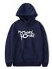 Trendy Rapper Fashion Fleece Hooded Long Sleeve Sweater Warm Jacket