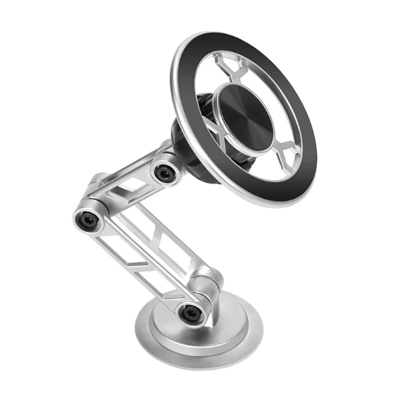 720° Rotation Metal Magnetic Universal Car Phone Holder Foldable Phone Stand Air Vent Magnet Mount GPS Support For All Phone 7