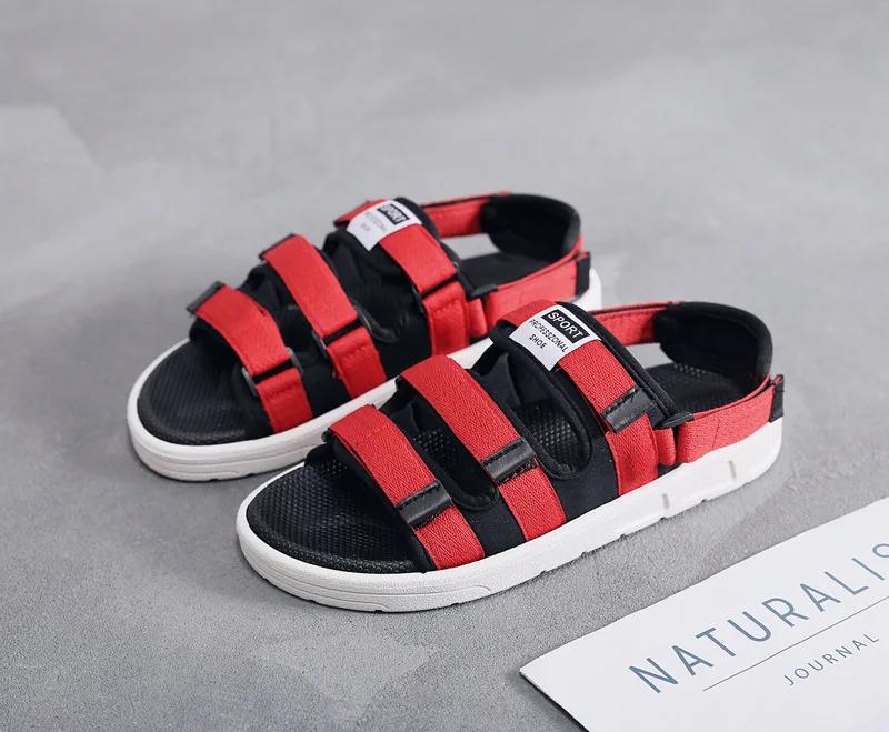 Summer Men Fashion Sandlas Outdoor Sports Beach Couple Casual Flat Comfortable Opened Toe Cool Shoes Slip-on Slippers