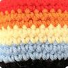 Handmade Crochet Footbag Soft for Kids Colorful Knitted Juggling Toys Toss Game