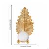 Desk Decor Elegant Luxury Sculpture Gift Idea Flower Ornament for Living Room, Cabinet,