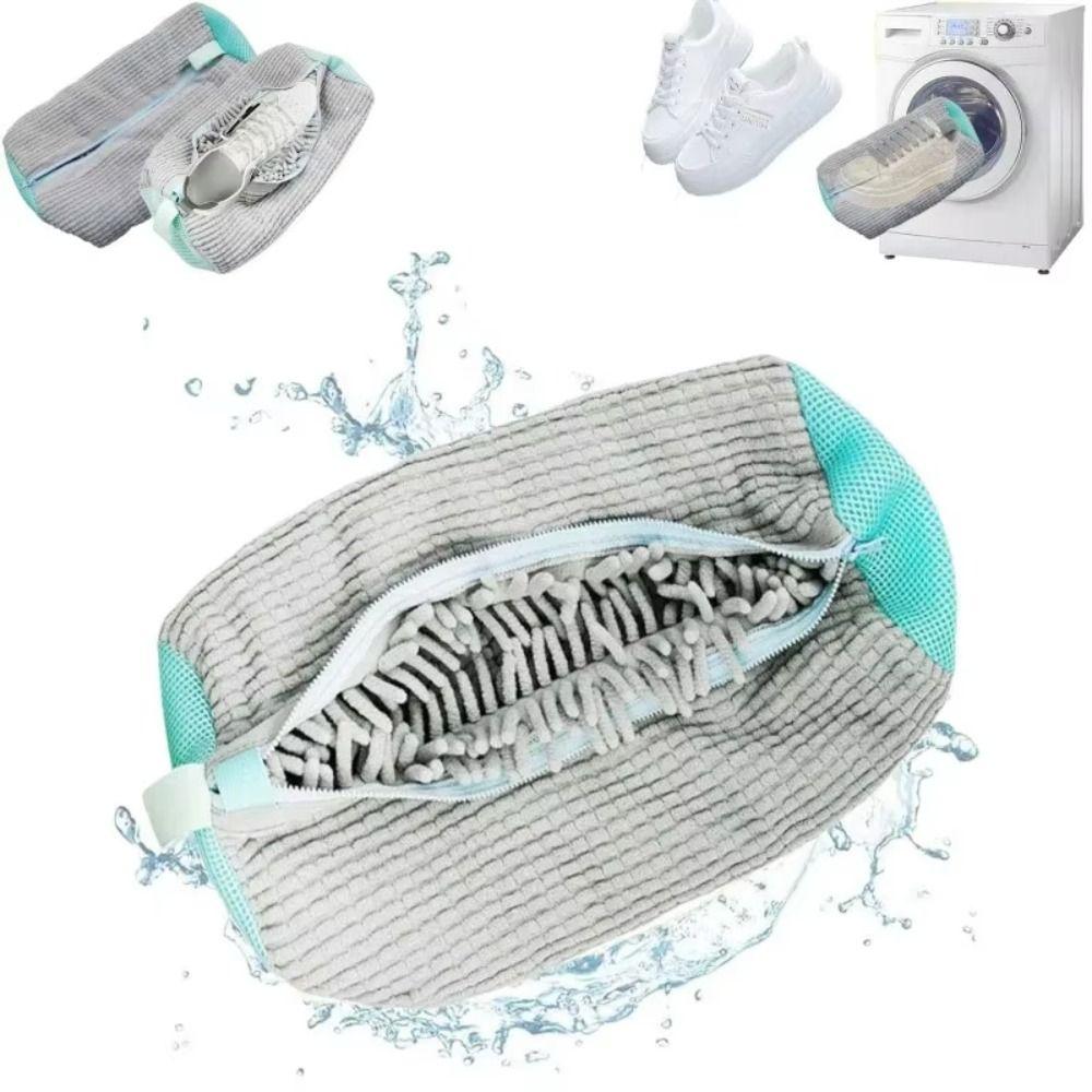 Laundry Shoes Protector Shoe Washing Machine Bag Padded Net Shoe Laundry Bag  for Washing Machine