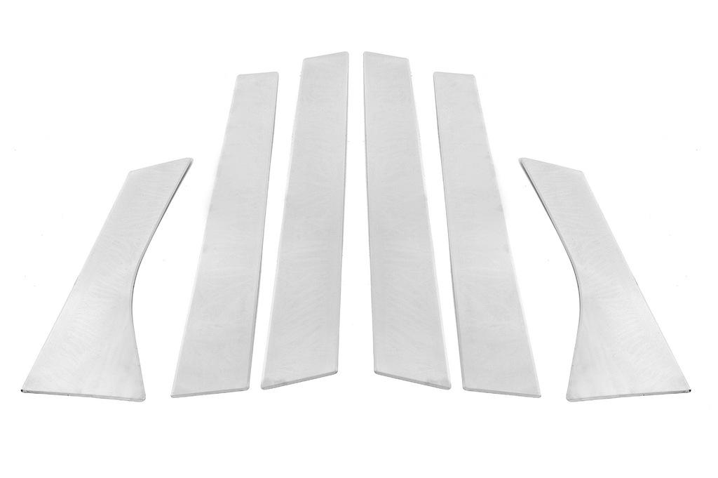 

door pillar trims (stainless steel) for Volvo V40 2012-