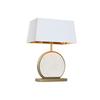 Desk Lamp Home ESPRIT White Golden 50 W 220 V
