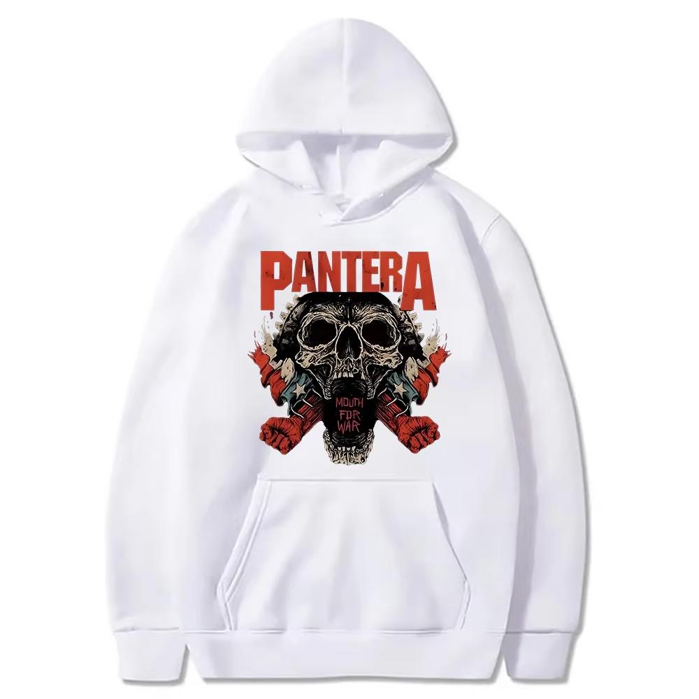 Band Pantera Hoodie Men Women Clothes Pullover Streetwear Casual Fleece Oversized High Street Funko Pop Graphic Print Top Unisex