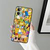 The S-simpsons Case for Vivo V25 V30 V21E V23 Y53S V29 Y71 Y91 V27 Y75 Y81 Y52S Y93 Y51S Y78 Y50 Y95 Phone Cover