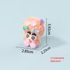 9Pcs/Set Anime Crayon Shin-Chan Mini Figurine Toy Afro Serise Collectible Model Doll Fans Gift