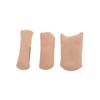 Breathable Toe Protector: Single Hole SEBS Sleeve with Adhesive & Cloth, Closed End, Bunion Separator.