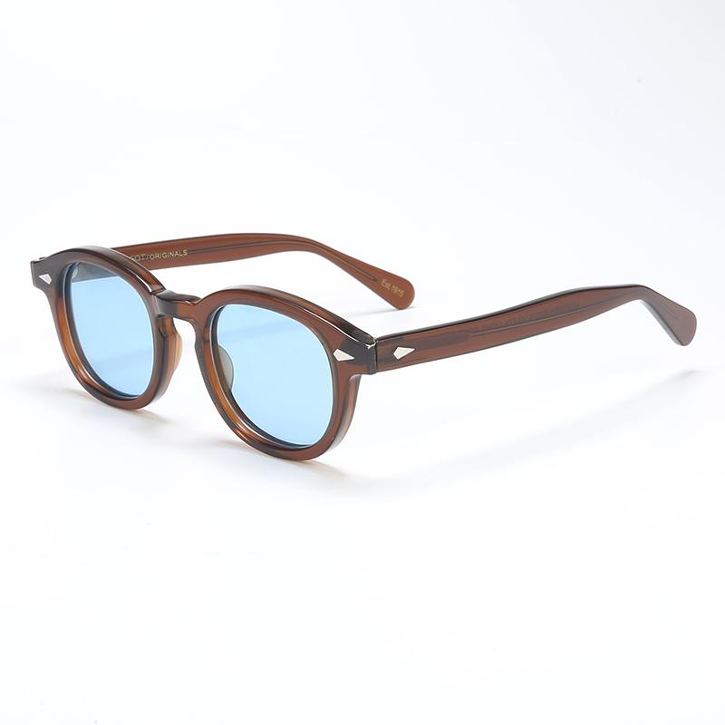 Fashion Polarized Sunglasses Men UV400 Johnny Depp Lemtosh Brand Designer Sun Glasses For Male Retro Acetate Frame Oculos