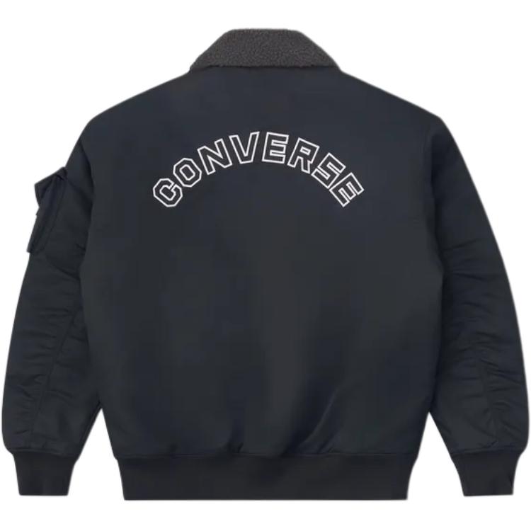 New Converse Jackets Coats Men's Black 10026921-A03