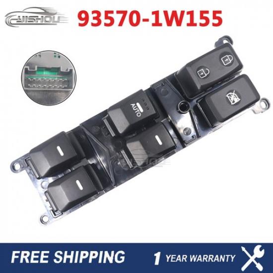 New Driver Side Power Window Switch For KIA RIO 1.6L 2012-15 1S16397 93570-1W155