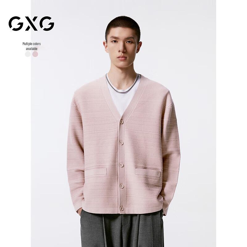

GXG Men s V-Neck Knit Cardigan Sweater 180/XL