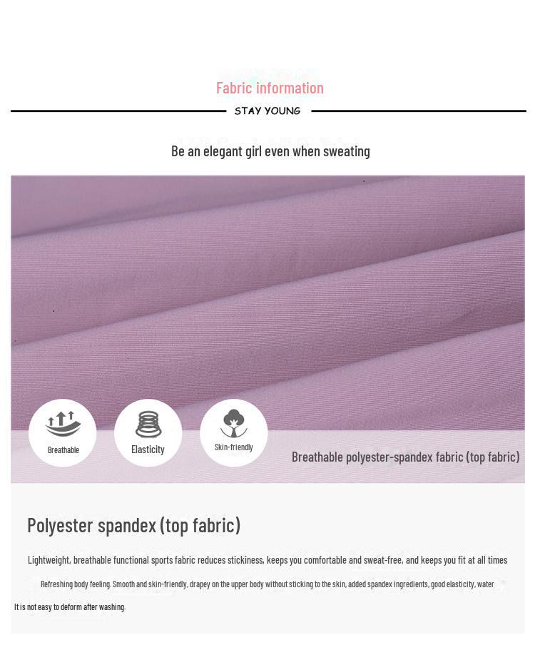 2025 İlkbahar/Yaz Hızlı Kuruyan Spor Yoga Seti – Dar Kesim, Kısa Kollu Fitness Giyim