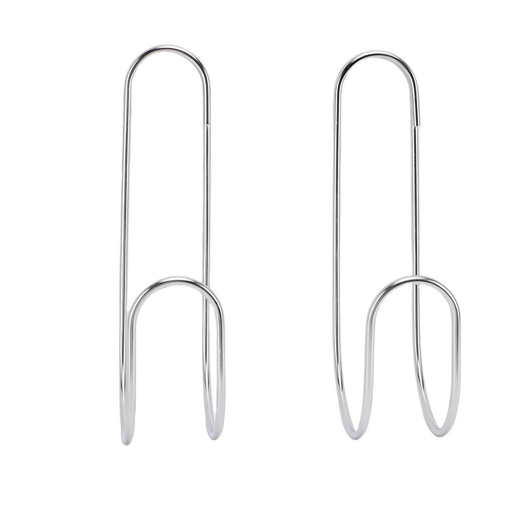 2pcs Water Hose Hook 304 Stainless Steel Strong Load Bearing Water Pipe Hanger for Drills Cables