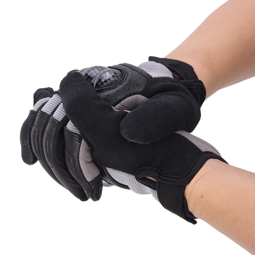 Winter Unisex Anti Collision Breathable Bike Gloves Cycling Equipment Black(black S)