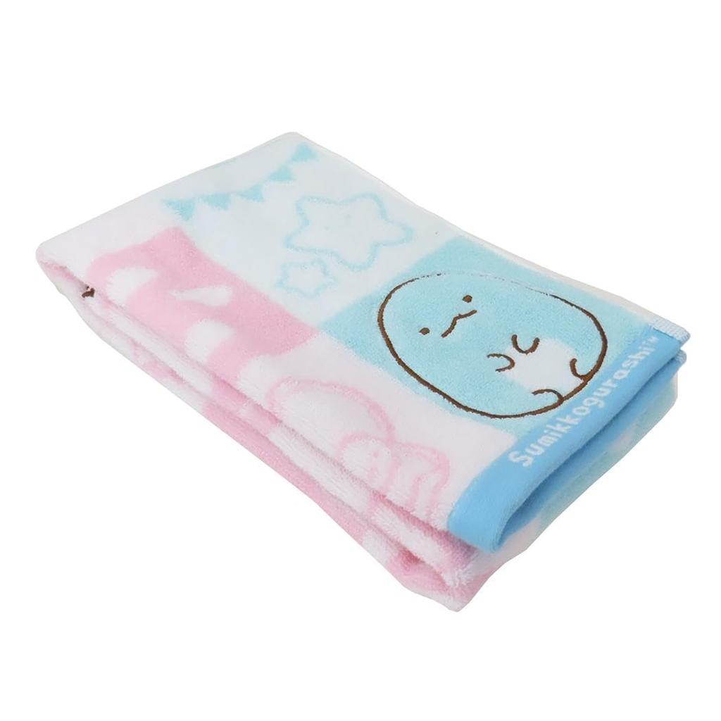 Marushin Face Sumikko Gurashi Chambre Antibacterial and Deodorizing 6575032800 Towel, Tokage, Cotton, Treatment,