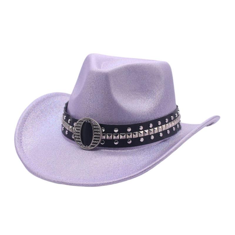 Autumn and winter new European and American style men's western cowboy hat British jazz top hat hat