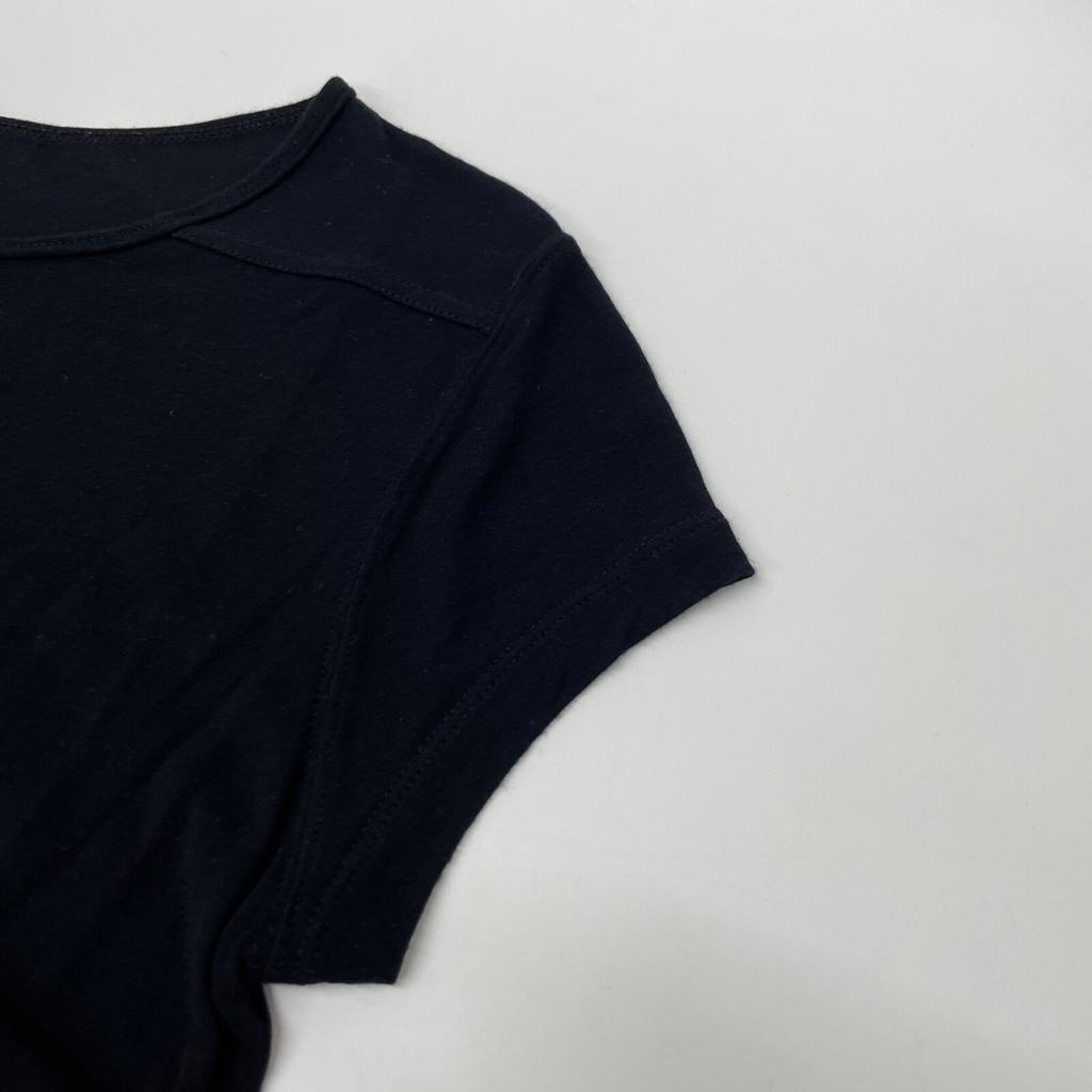 Rick Owens Black short-sleeved dress RP18SB203 dress 38 blackUsed