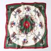 Small square scarf carriage chain silk scarf female Korean scarf versatile thin scarf headband decorative summer scarf autumn and winter