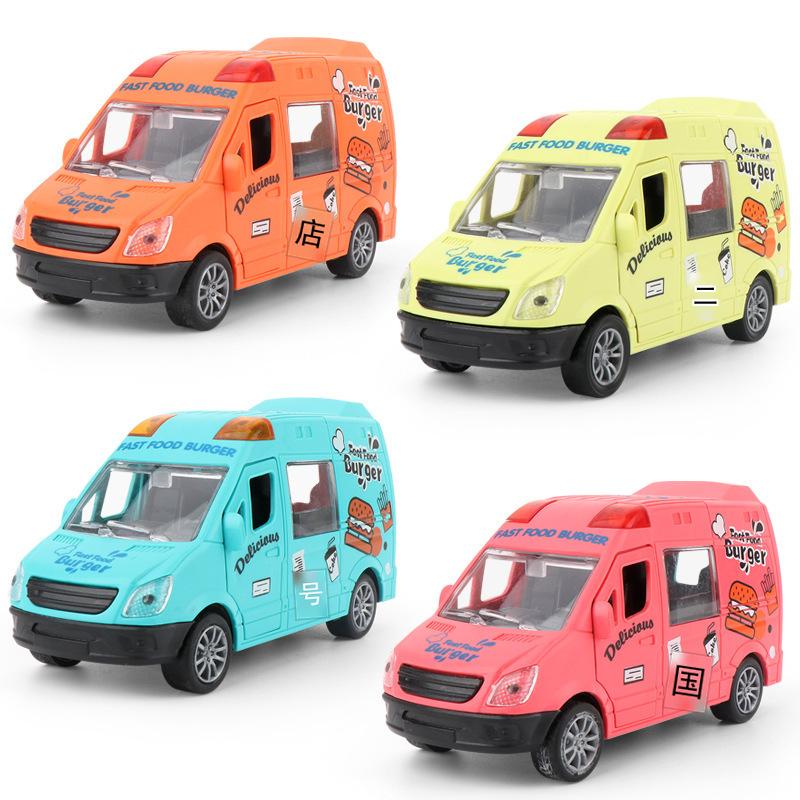 Modellino di Macchina Giocattolo a Inerzia - Macchina per Bambini per Ragazzi per Live Streaming, Design a Scatola del Gelato