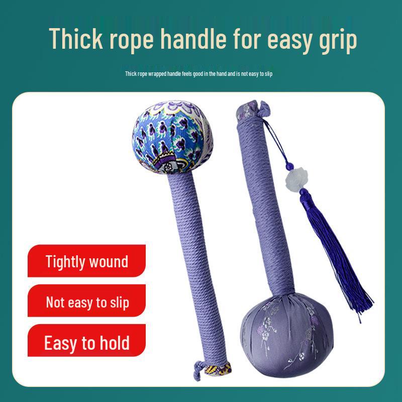 Silk Handheld Moxa Massage Hammer for Health and Wellness