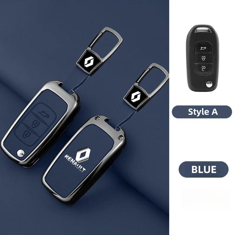 Copricerchi Lega di Zinco Custodia Cover Guscio Portachiavi per Auto per Renault Koleos Captur Kadjar Megane Clio 5 Talisman Arkana Zoe Scenic