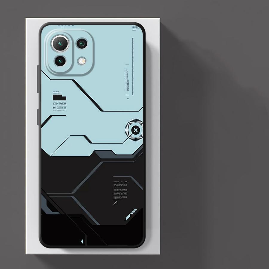 Funda Phone Cover Case for Xiaomi Poco F8 M5 M3 M4 M7 Pro C75 X3 X4 X5 X7 Pro C50 F1 C71 C61 F3 Retro Mecha Style