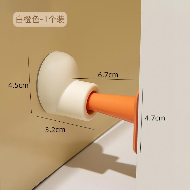 Cute Door Stopper, Anti-collision, Windproof, Door Suction, Safety Door Clip, Easy To Use, Small Items for Daily Life, Creative