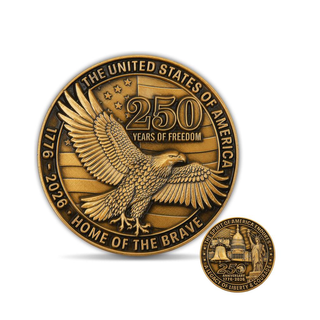 US 250th Anniversary Commemorative Coin