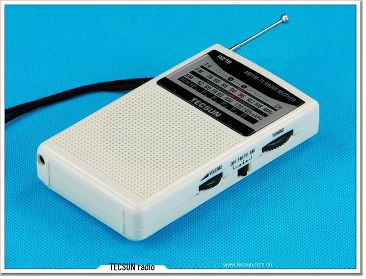 Tecsun R-218 Pocket FM/AM Radio