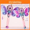 Princess Magic Wand Light And Music Toy For Girls With Flashing And Rotating Features