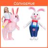Easter Inflatable Rabbit Costume For Creative Halloween Stage Performance And Funny Cosplay Adult Size